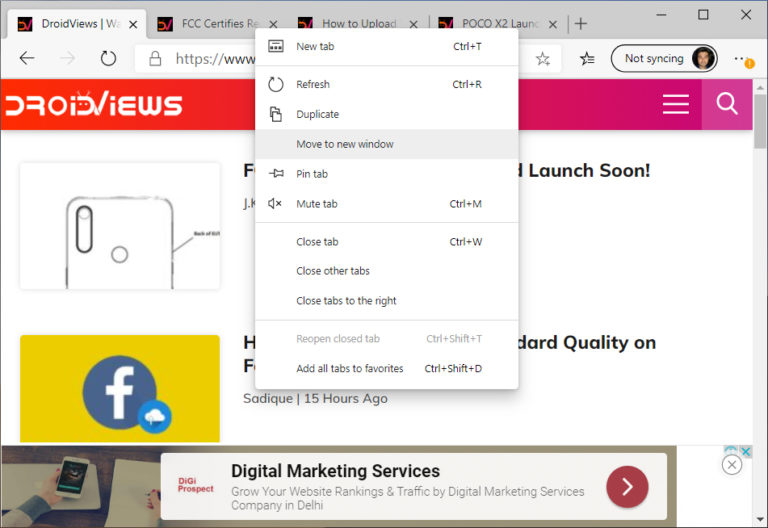 Microsoft edge features to Chrome