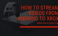 stream videos to xbox