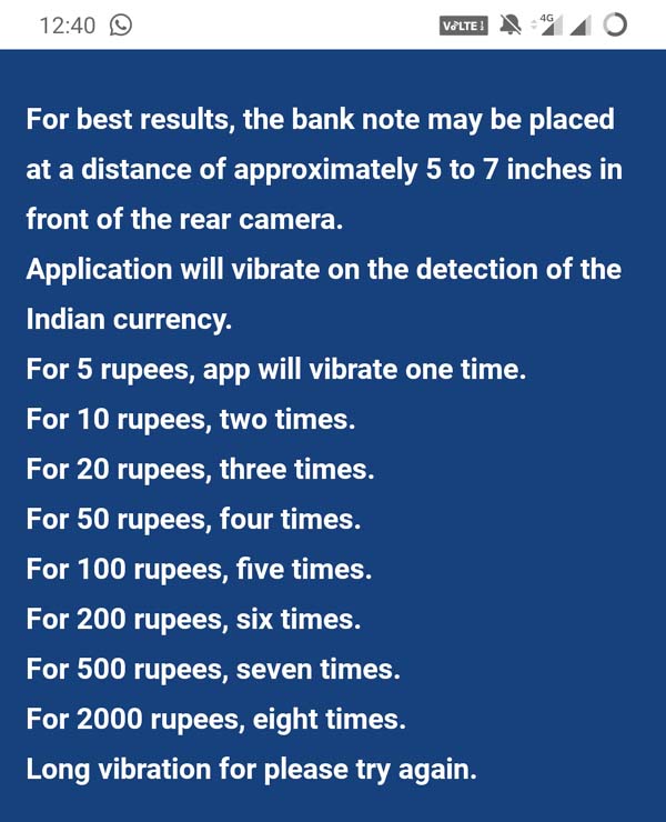 RBI App MANI