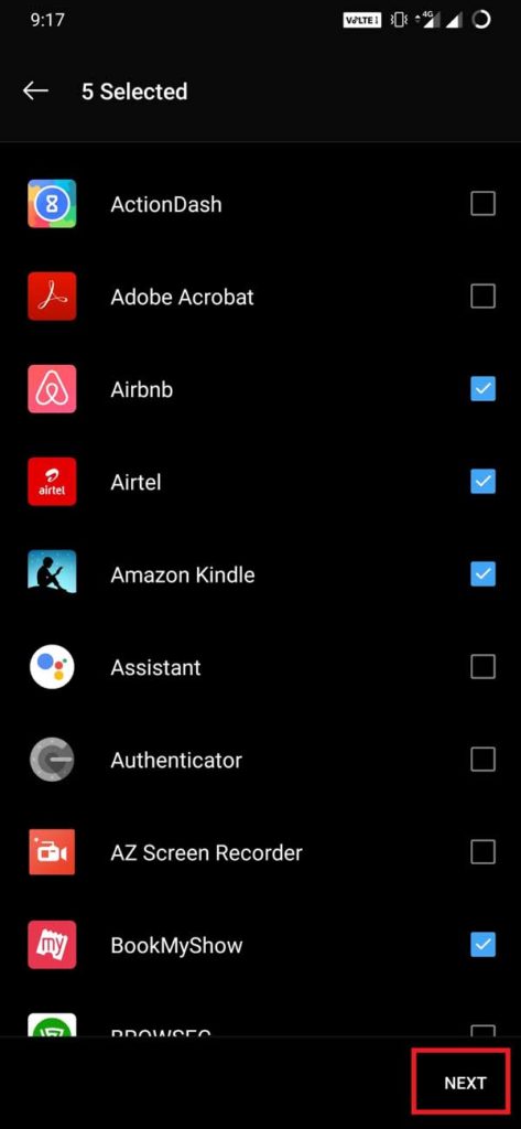 Work Life Balance Mode Select Apps