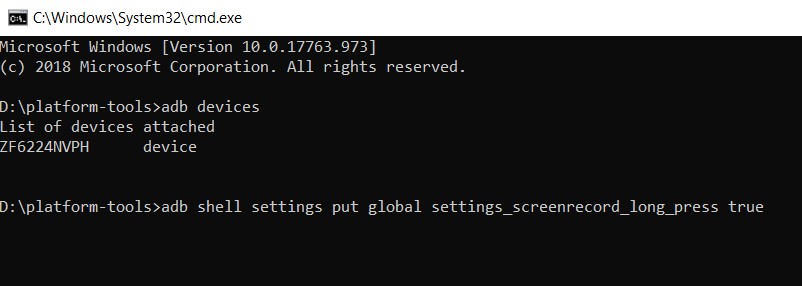 adb command