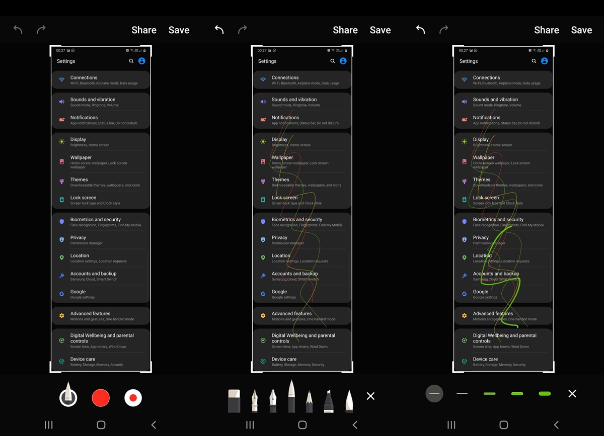 edit scrolling screenshot