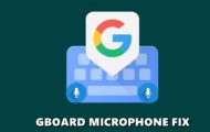 gboard microphone