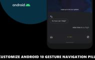 android 10 gesture navigation