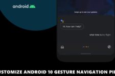android 10 gesture navigation
