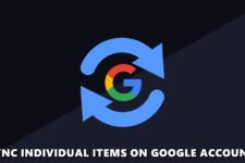 sync google account