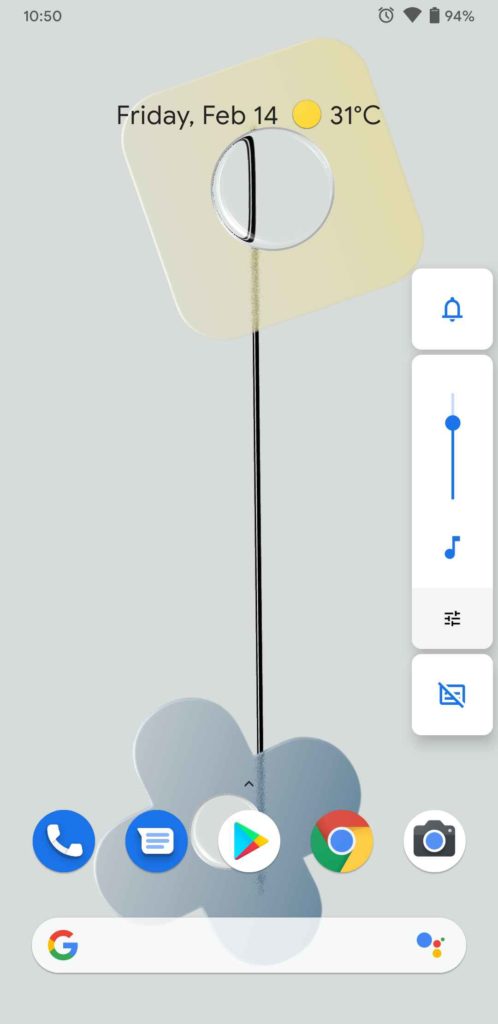 Live Caption in Volume Panel