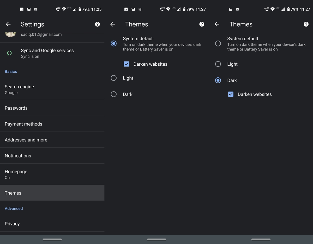 chrome themes