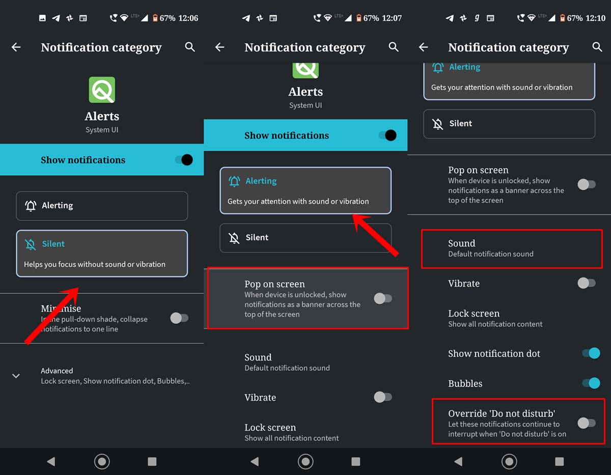 customize navigations