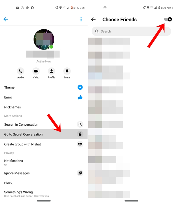 secret message messenger