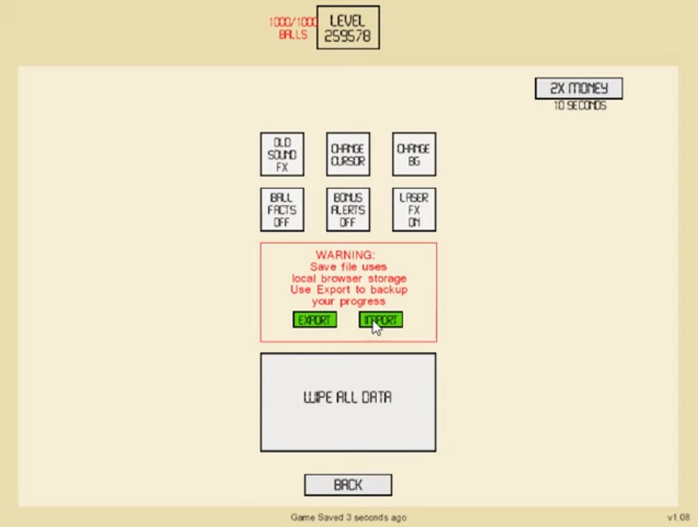 Redeeming Idle Breakout Codes Step 2