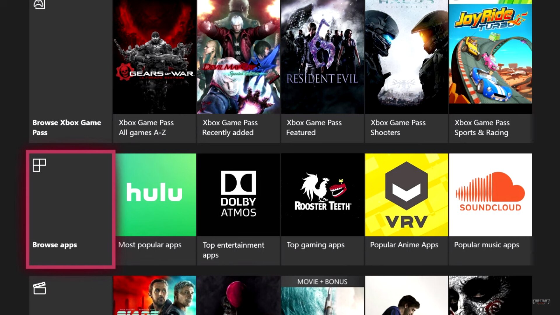 Activating USA Network On Xbox Step 2