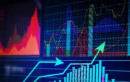 A screen showing various graphs and data analysis.